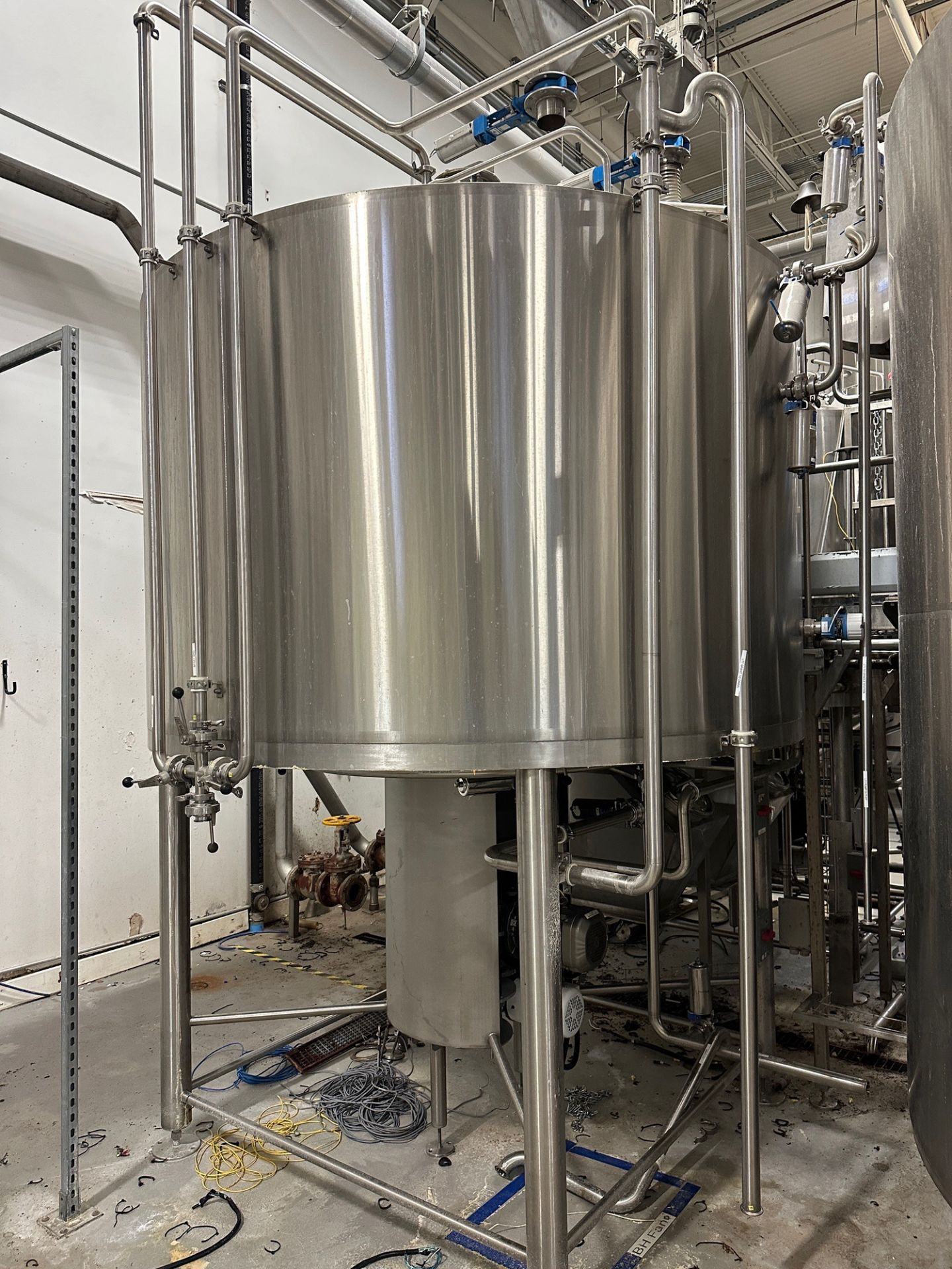 2016 NSI 30 BBL Model LT-30B Stainless Steel Mash/Lauter Tun, Bottom Mounted Agitation (Approx. 8' D - Image 3 of 6