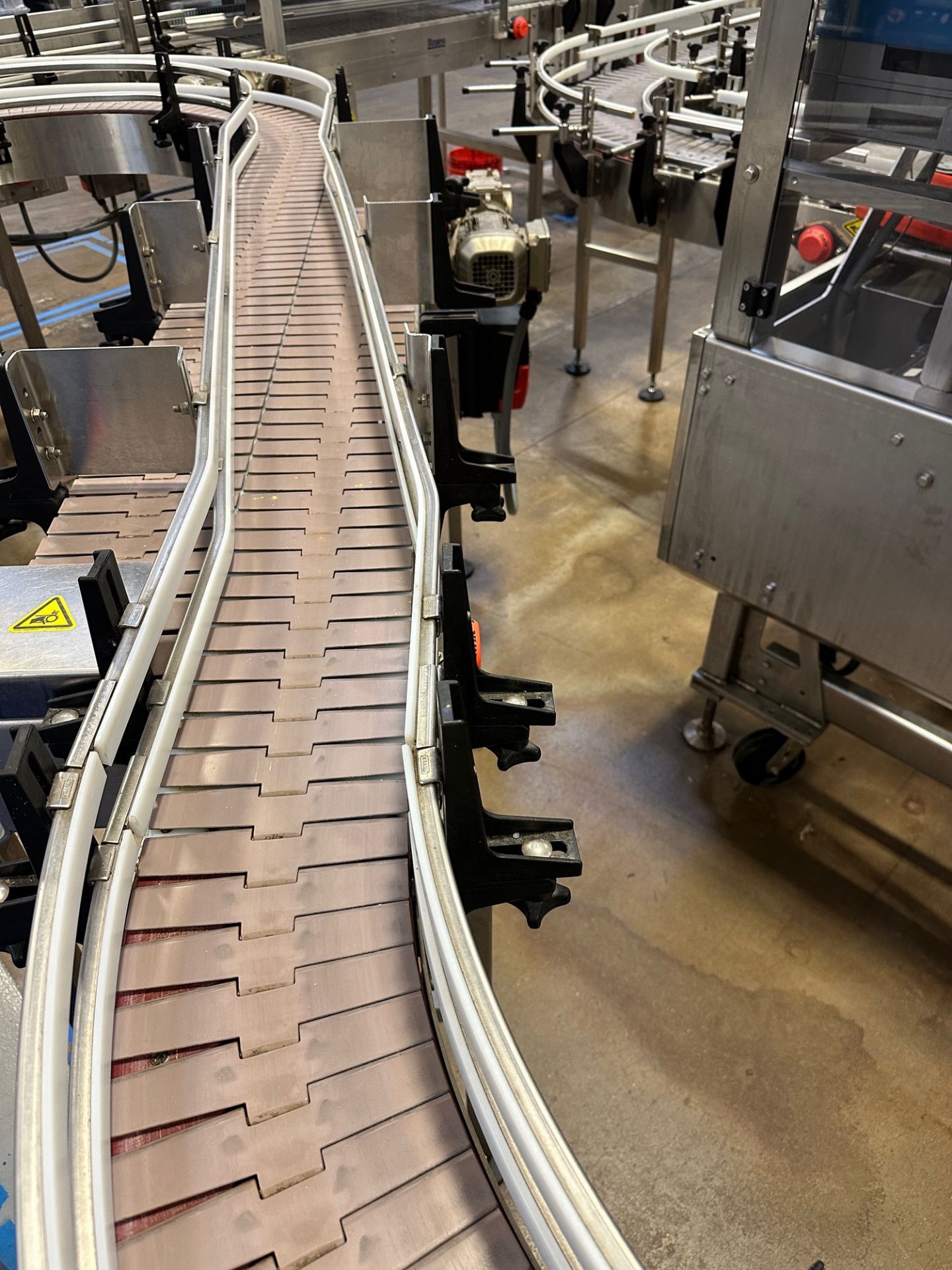 Bevco Conveyor over Stainless Steel Frame - (3) 45 Degree Bends with SEW VFD (Appro | Rig Fee $750 - Image 2 of 4