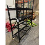 Heavy Duty Teardrop Shelving Unit (Approx. 6' x 2' x 78" O.H.) | Rig Fee $100