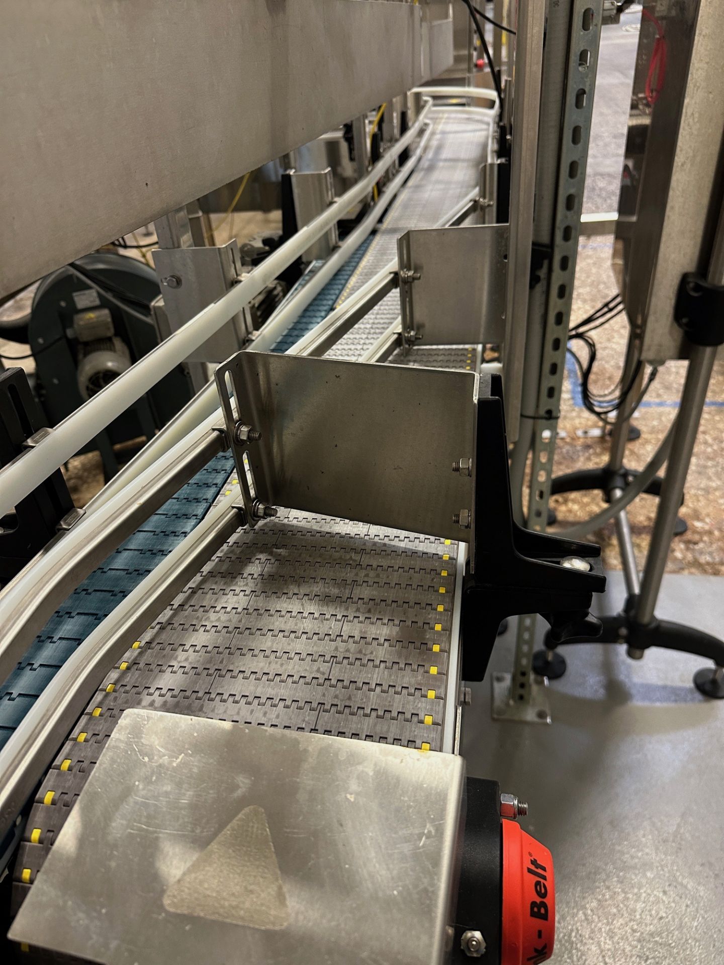 Bevco Conveyor over Stainless Steel Frame from Second Air Knife to Laning (Approx. | Rig Fee $750 - Image 4 of 4