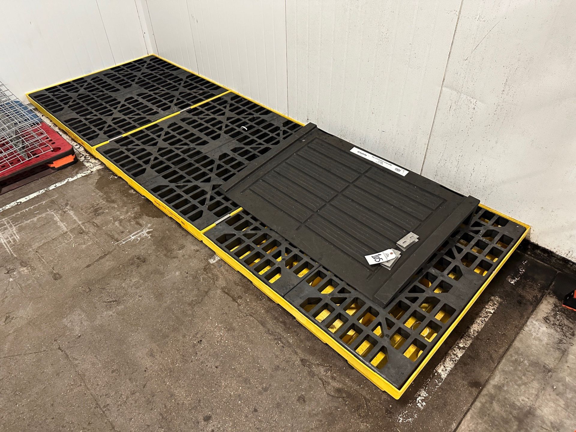 Lot of (3) Spill Containment Platforms and (1) Ramp | Rig Fee $50