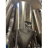 (1 of 6) 2016 NSI 132 BBL FV / 175 BBL or 5,400 Gal Max Capacity Stainless Steel Uni-Tank (9) Cone