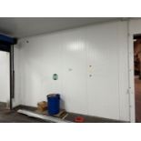 Cold Box Materials - (32) 45" x 12' Panels and Partials - 6' x 8' Door - (37) Full 45" x 16' Ceiling