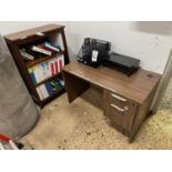 Lot of Desk and Bookshelf | Rig Fee $25