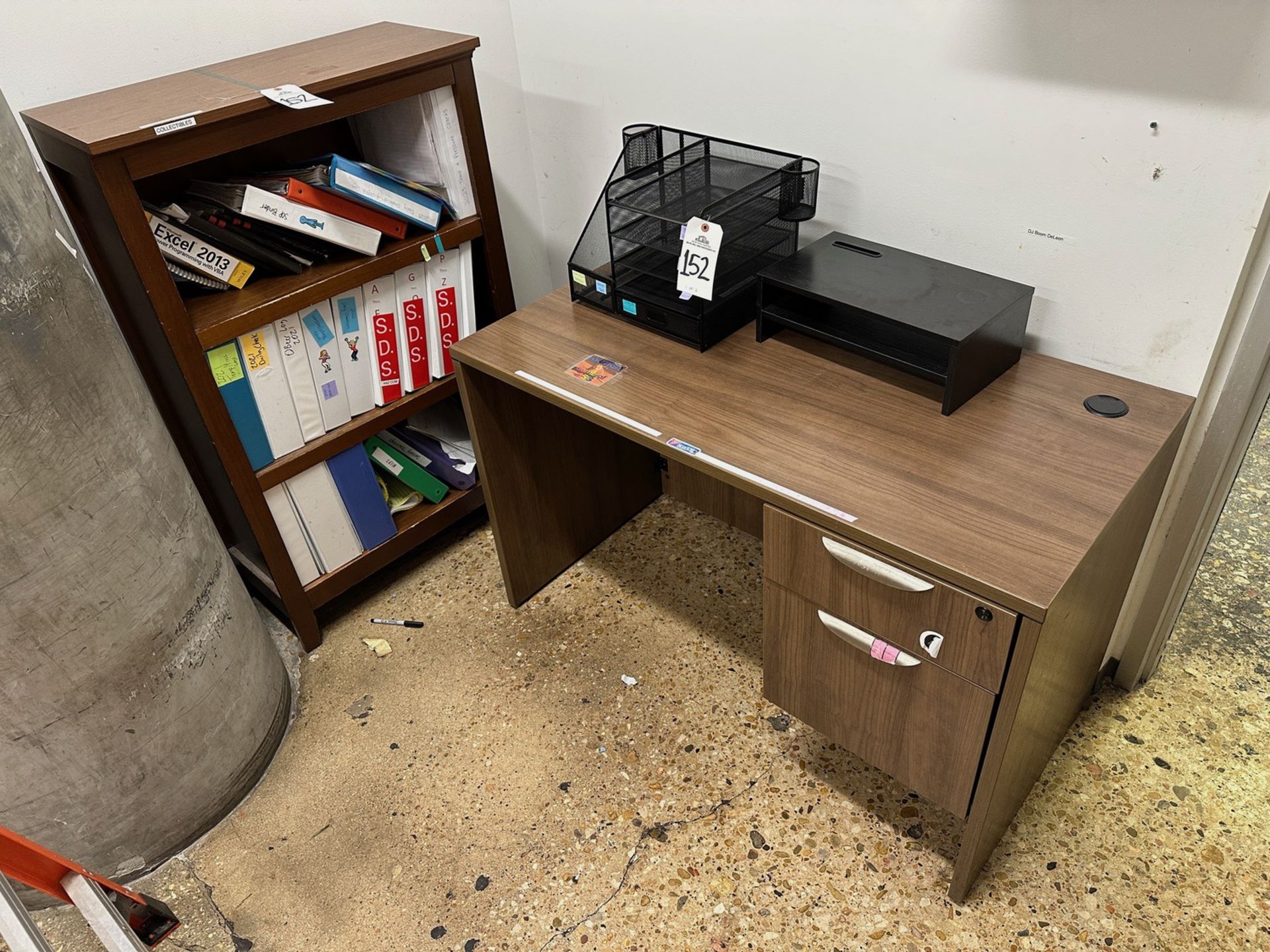 Lot of Desk and Bookshelf | Rig Fee $25
