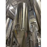 (1 of 2) 2018 Prospero 120 BBL FV / 148.6 BBL or 4,600 Gal Max Capaacity Jacketed Stainless Steel FV