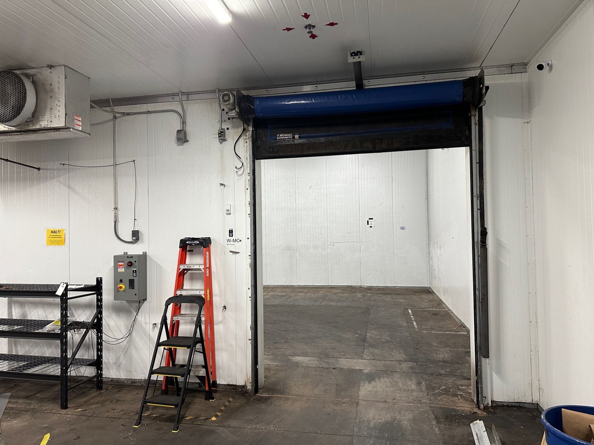 Cold Box - (3) Cooling Units - Shared Wall - (Approx. 32' x 77' x 18' - 8' x 10' Drive In Door - Man - Image 10 of 14