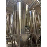 (1 of 6) 2016 NSI 132 BBL FV / 175 BBL or 5,400 Gal Max Capacity Stainless Steel Uni-Tank (10), Cone