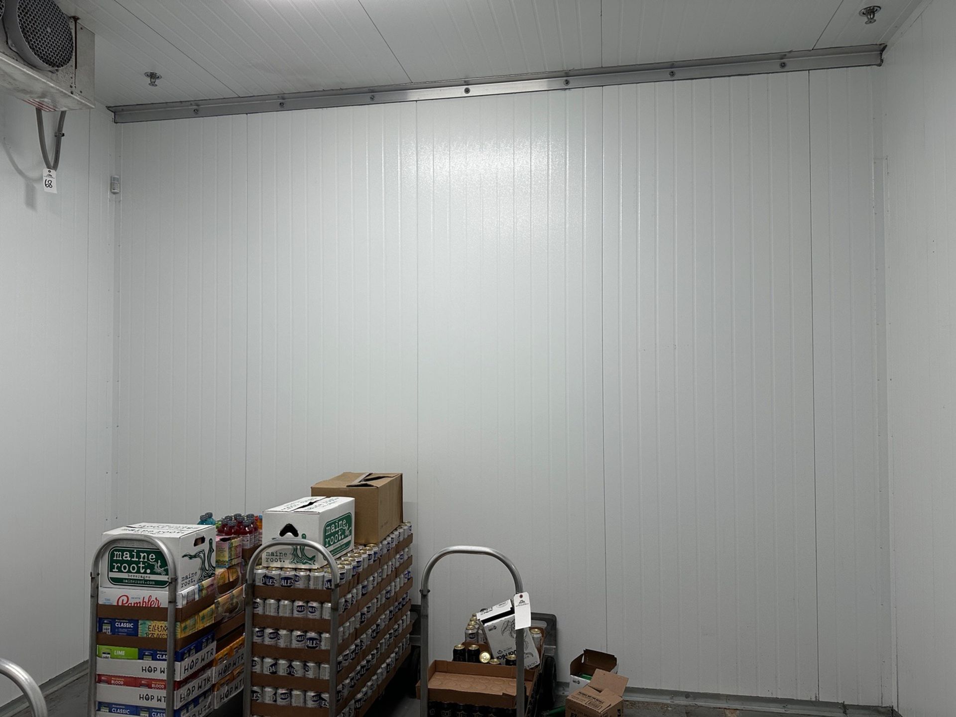 Cold Box Materials - (32) 45" x 12' Panels and Partials - 6' x 8' Door - (37) Full 45" x 16' Ceiling - Image 10 of 12
