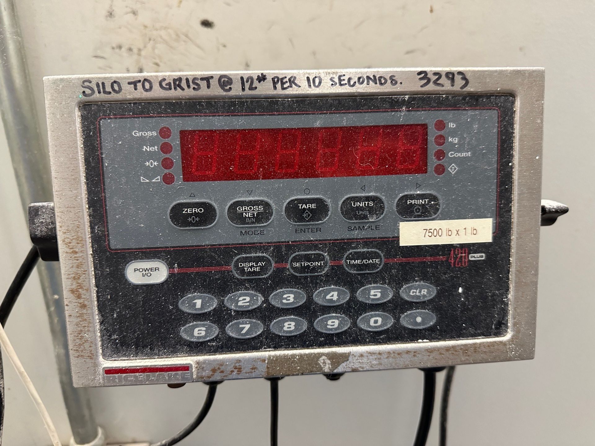 2016 NSI 1500 L Stainless Steel Grist Case on Rice Lake Load Cells (Approx. 6' Diam | Rig Fee $2140 - Image 4 of 6