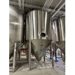 (1 of 3) 2016 NSI 150 BBL FV or 5,500 Gal Max Capacity Jacketed Fermentation Tank, Glycol Jacketed