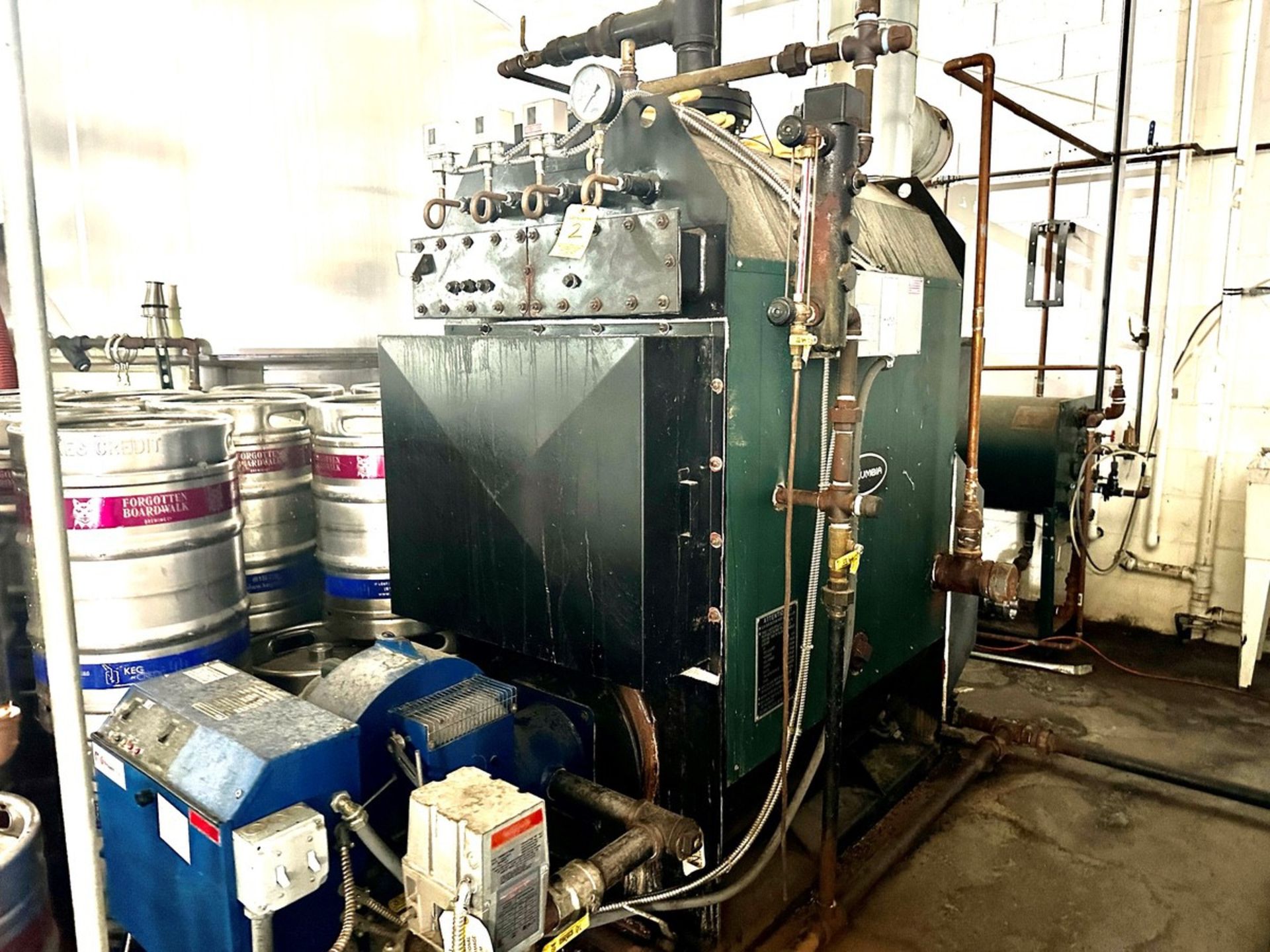 Columbia MPH-50 Gas Boiler, 2,100,000 BTU/HR Input | Rig Fee $350