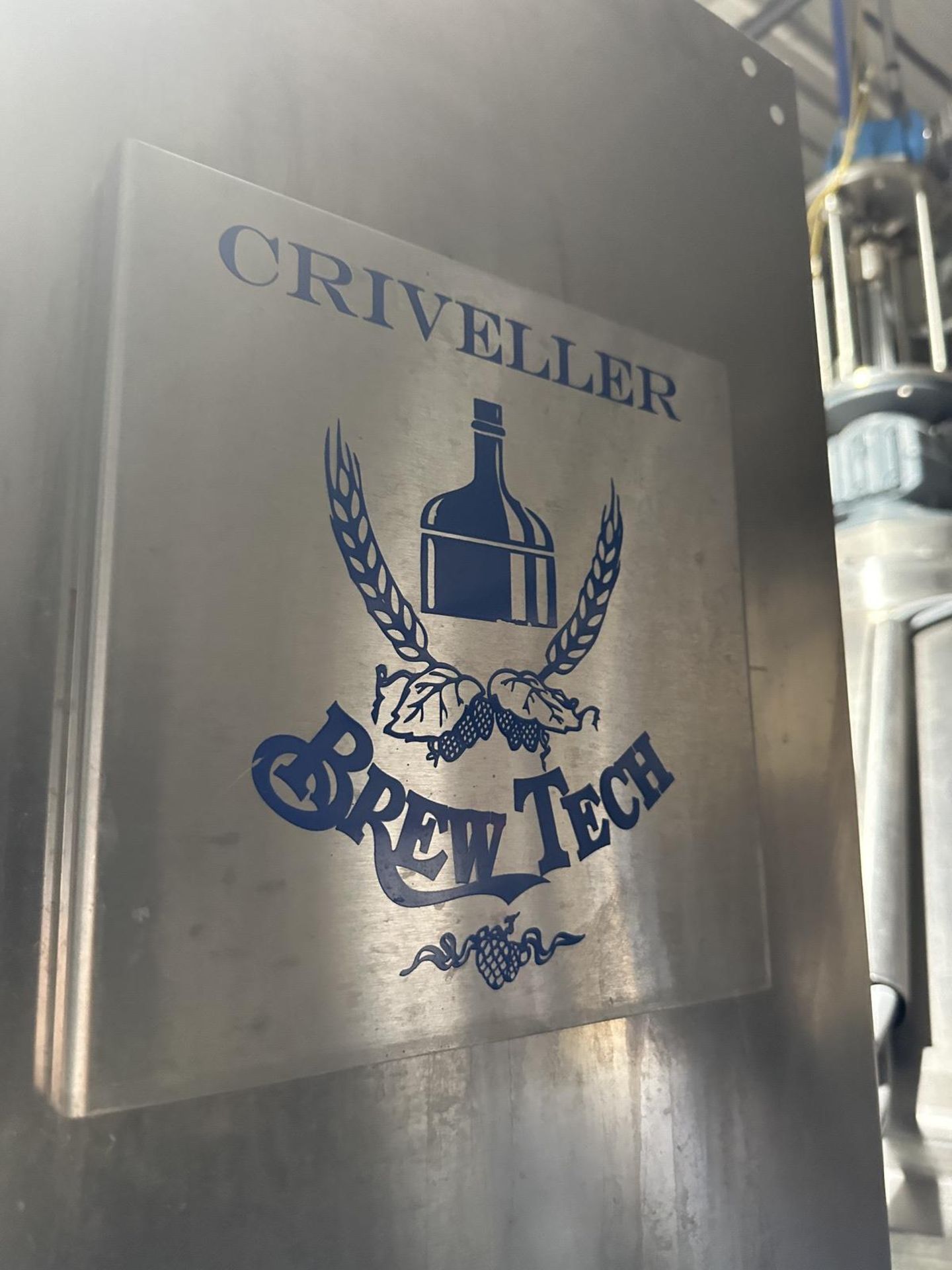 Criveller Brew Tech 30 BBL Brew House w/ 30 BBL Steam Jacketed Brew Kettle & Mash T | Rig Fee $1500 - Image 12 of 18