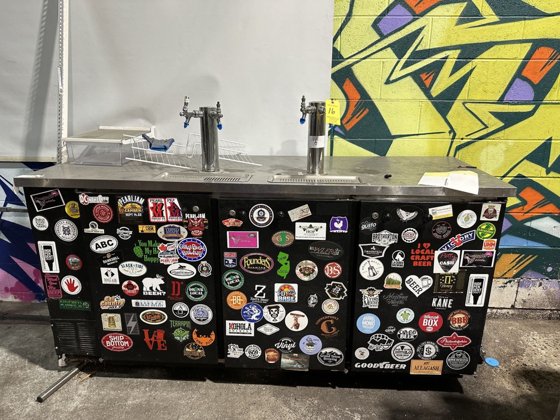 Kegerator with 2 Taps