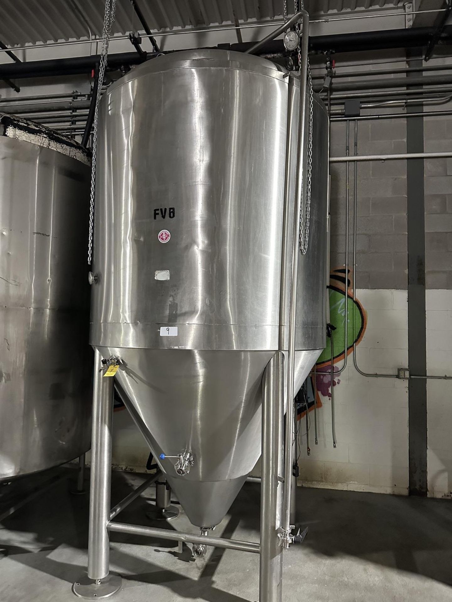 Approx. 30 BBL Stainless Steel Fermenter, Glycol Jacketed - Image 3 of 3