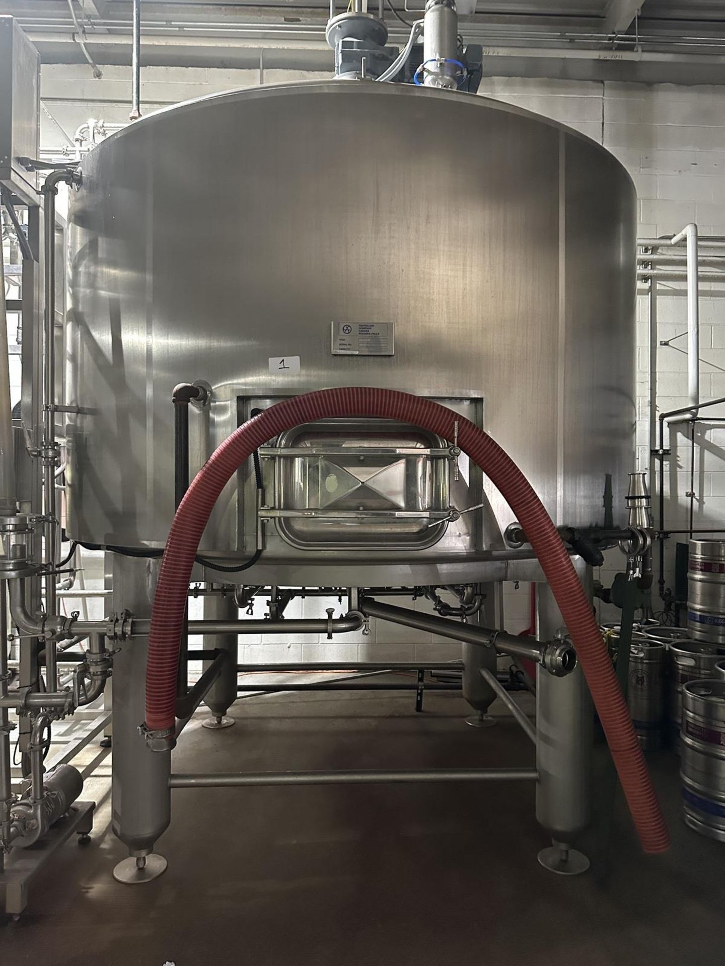 Criveller Brew Tech 30 BBL Brew House w/ 30 BBL Steam Jacketed Brew Kettle & Mash T | Rig Fee $1500 - Image 3 of 18