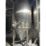 Criveller 60 BBL Stainless Steel Fermenter, Glycol Jacketed, s/n 1093-2, Nema 4X Electronic Temp.