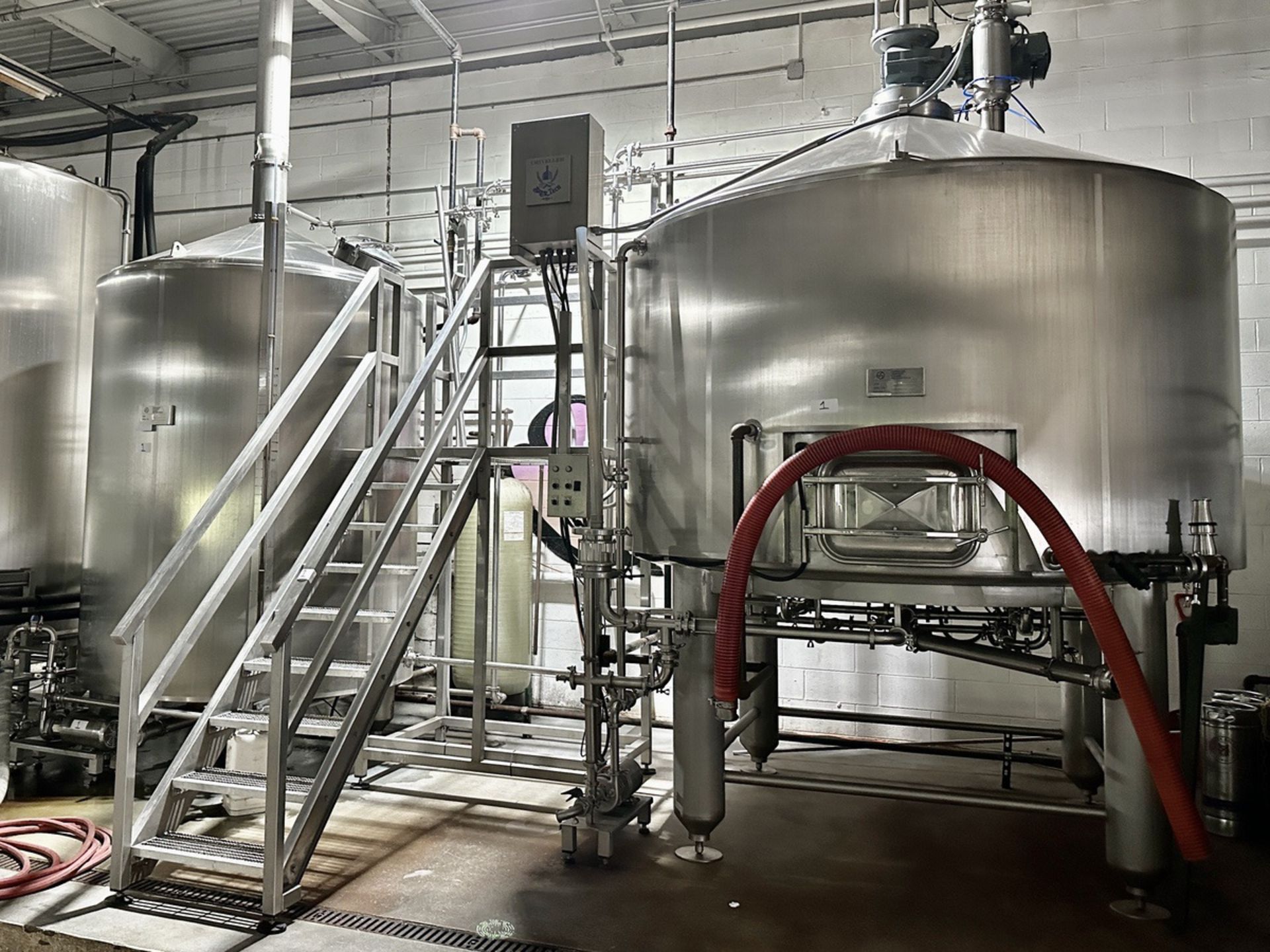 Criveller Brew Tech 30 BBL Brew House w/ 30 BBL Steam Jacketed Brew Kettle & Mash T | Rig Fee $1500 - Image 2 of 18