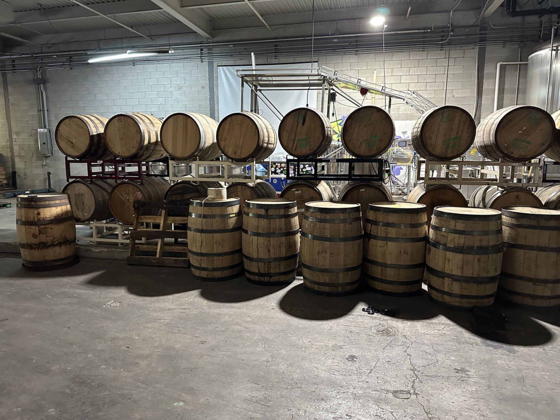 Approx. 40 Wooden Barrels | Rig Fee $650