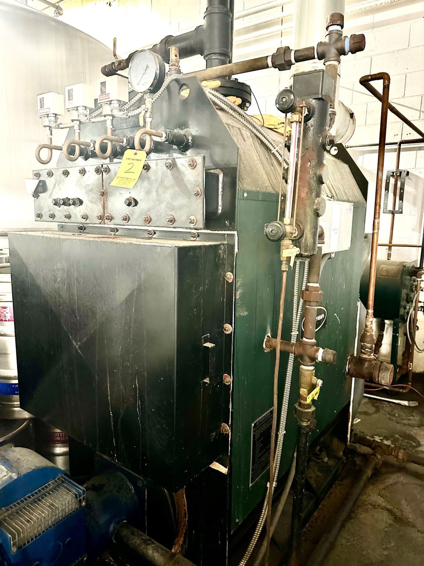 Columbia MPH-50 Gas Boiler, 2,100,000 BTU/HR Input | Rig Fee $350 - Image 2 of 4