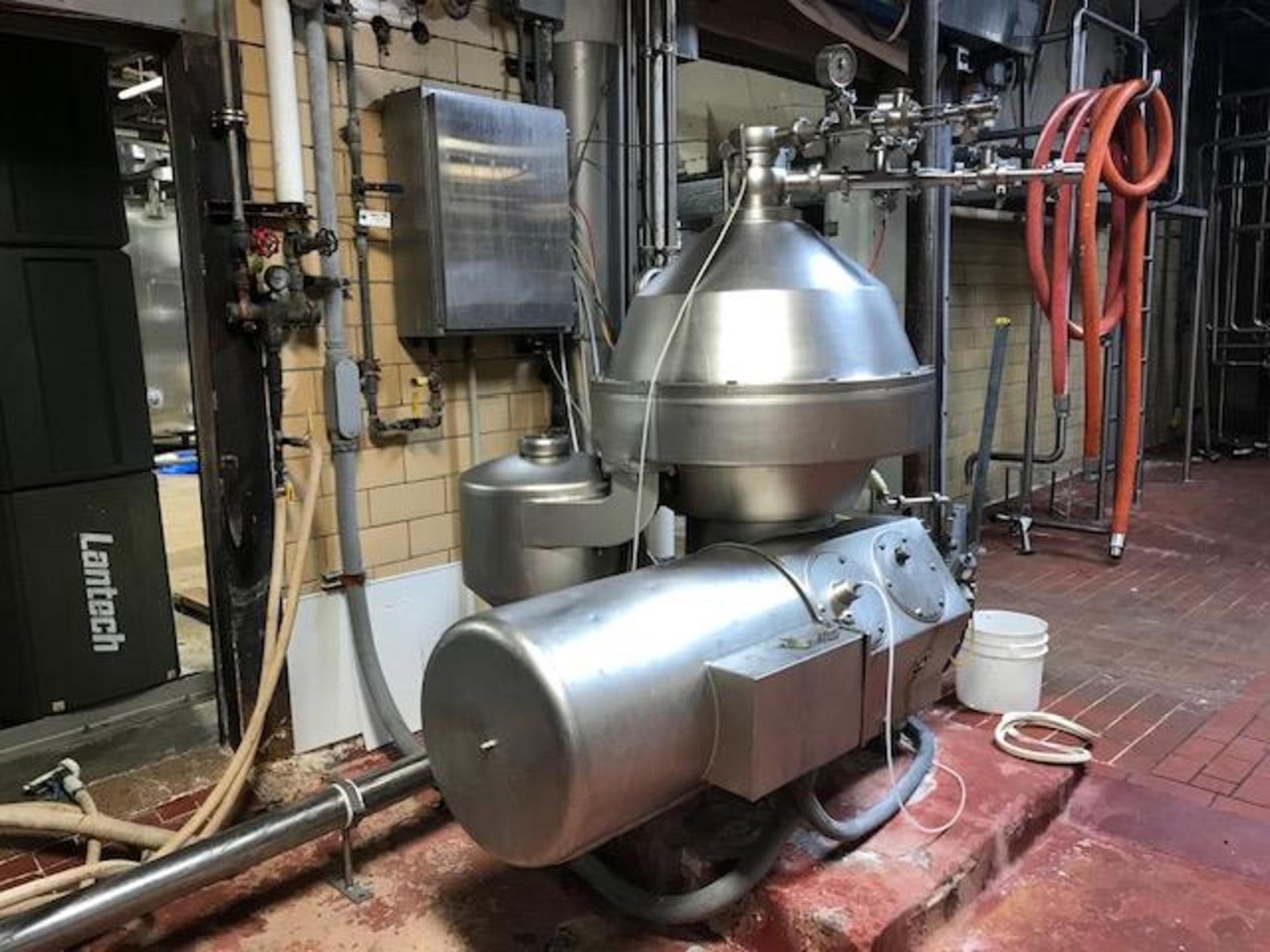 Alfa Laval Stainless Steel Separator, Model SRPX714HGV-74C-60, Serial # 4069084 - Image 2 of 3