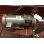 Stainless Steel Centrifugal Pump with Stainless Steel Motor, 3 HP, 3" inlet, 1.5" outlet