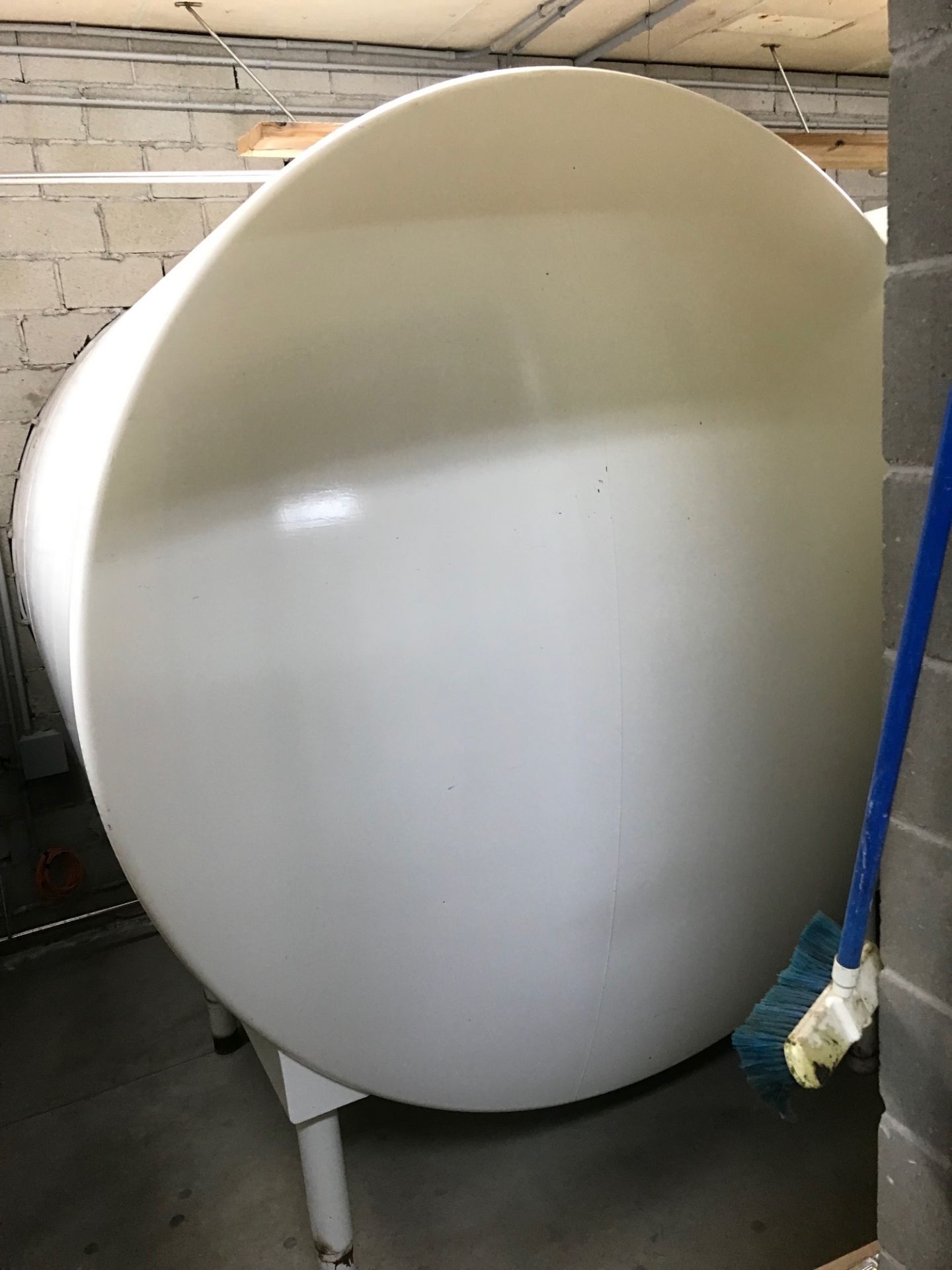DCI 6000 Gallon Horizontal Tank, Jacketed, Stainless Steel Front, S/N 86-D-33032-B - Image 3 of 3