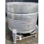 Upon AG Container Systems, 200 Gallon Stainless Steel Dome Top, Cone Bottom Single Shell Pressure