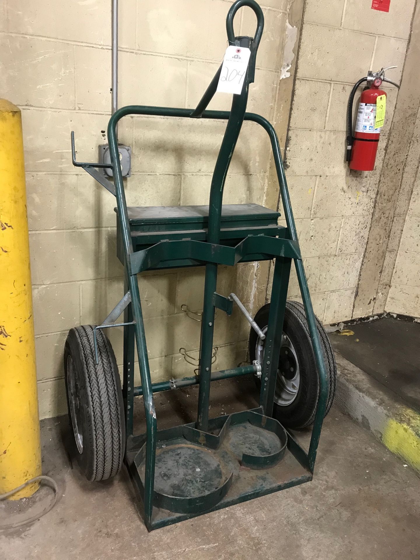 Harper Brand Pneumatic Tire Torch Cart