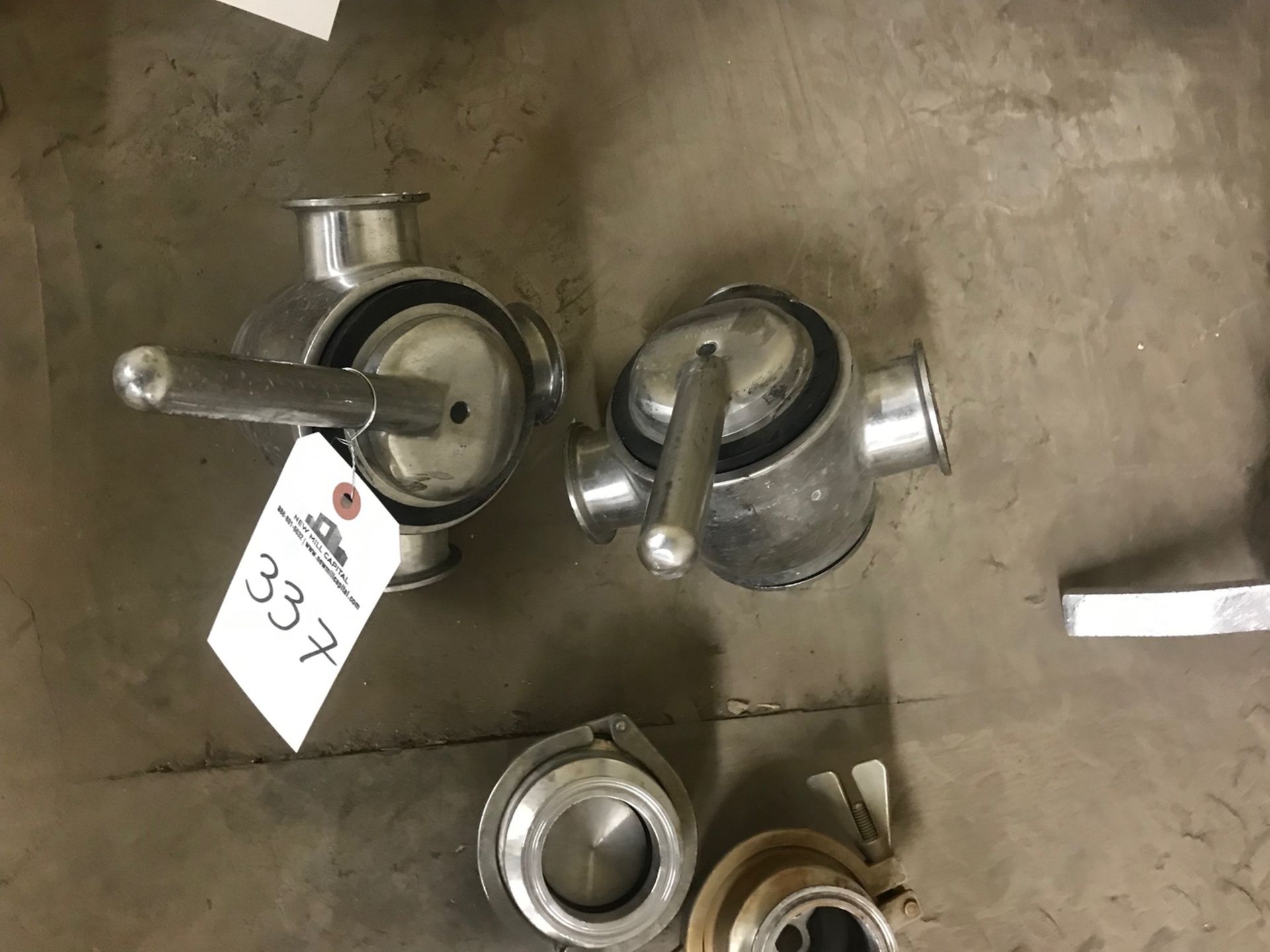 (2) 2" Plug Valves