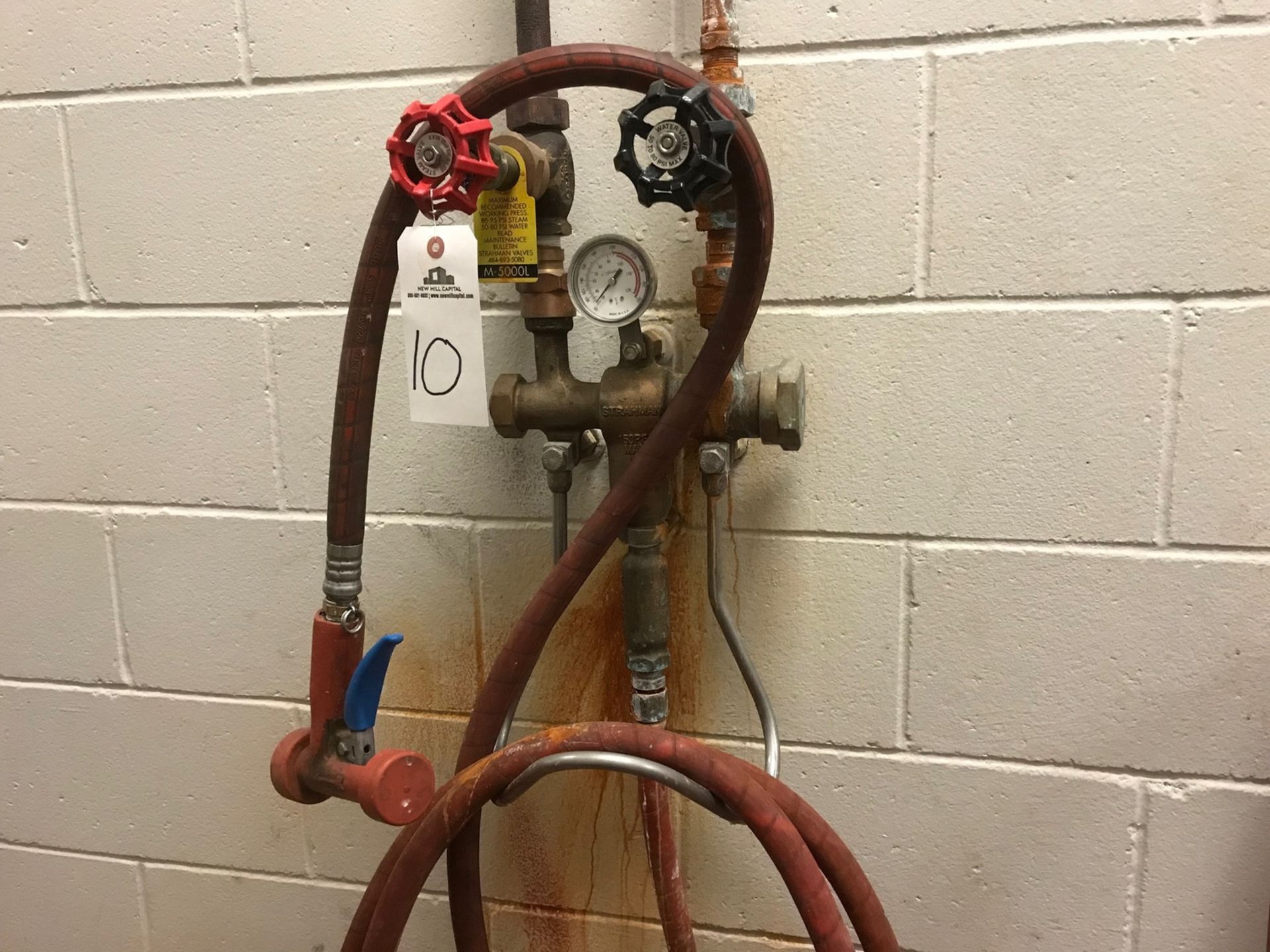 Strahman Mix Valve with Hose & Spray Nozzle