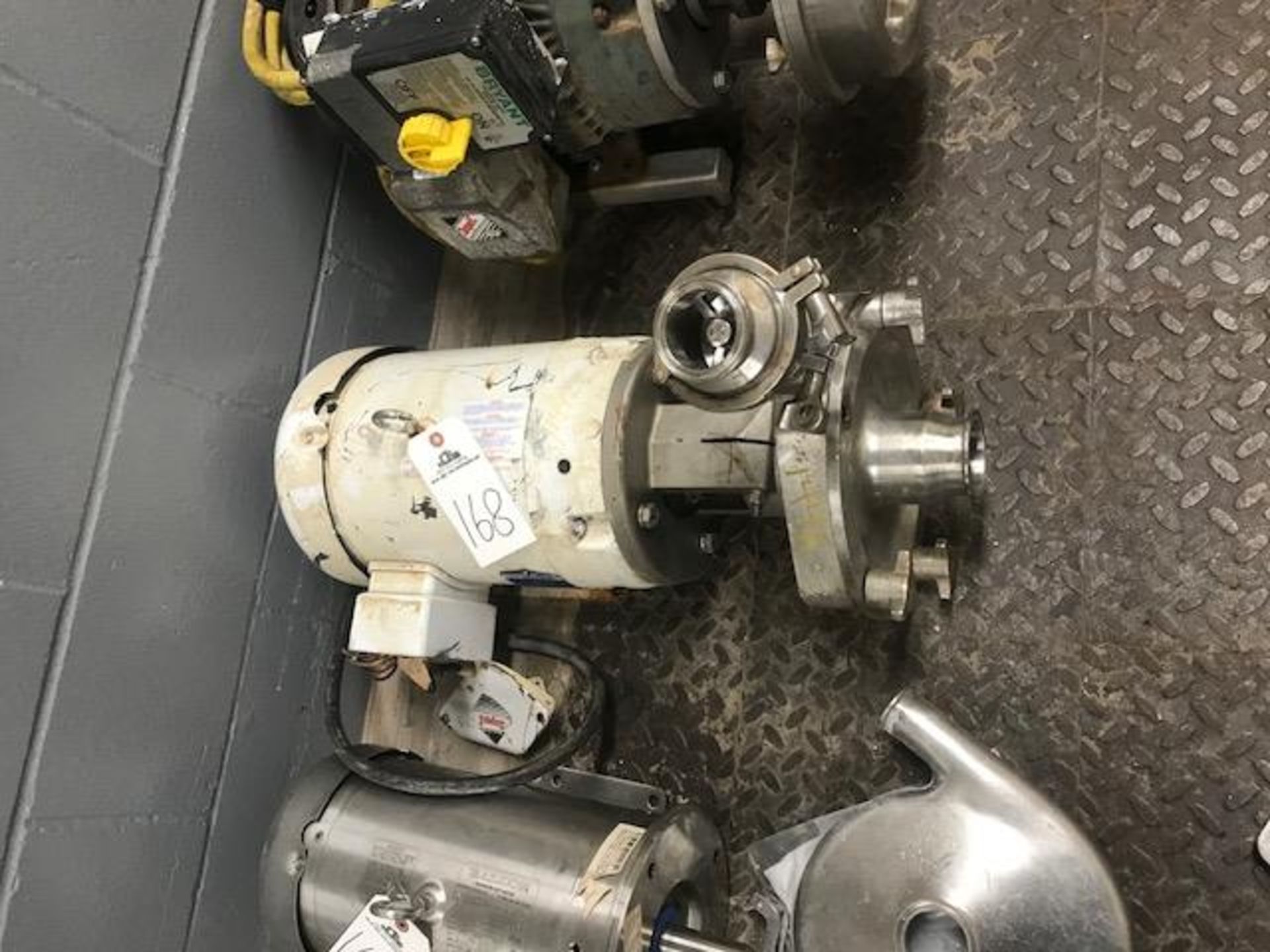 Fristam Pump, Model FPX, 10hp with Check Valve, 2.5" inlet, 2" outlet Serial Number 742982155 - Image 3 of 3