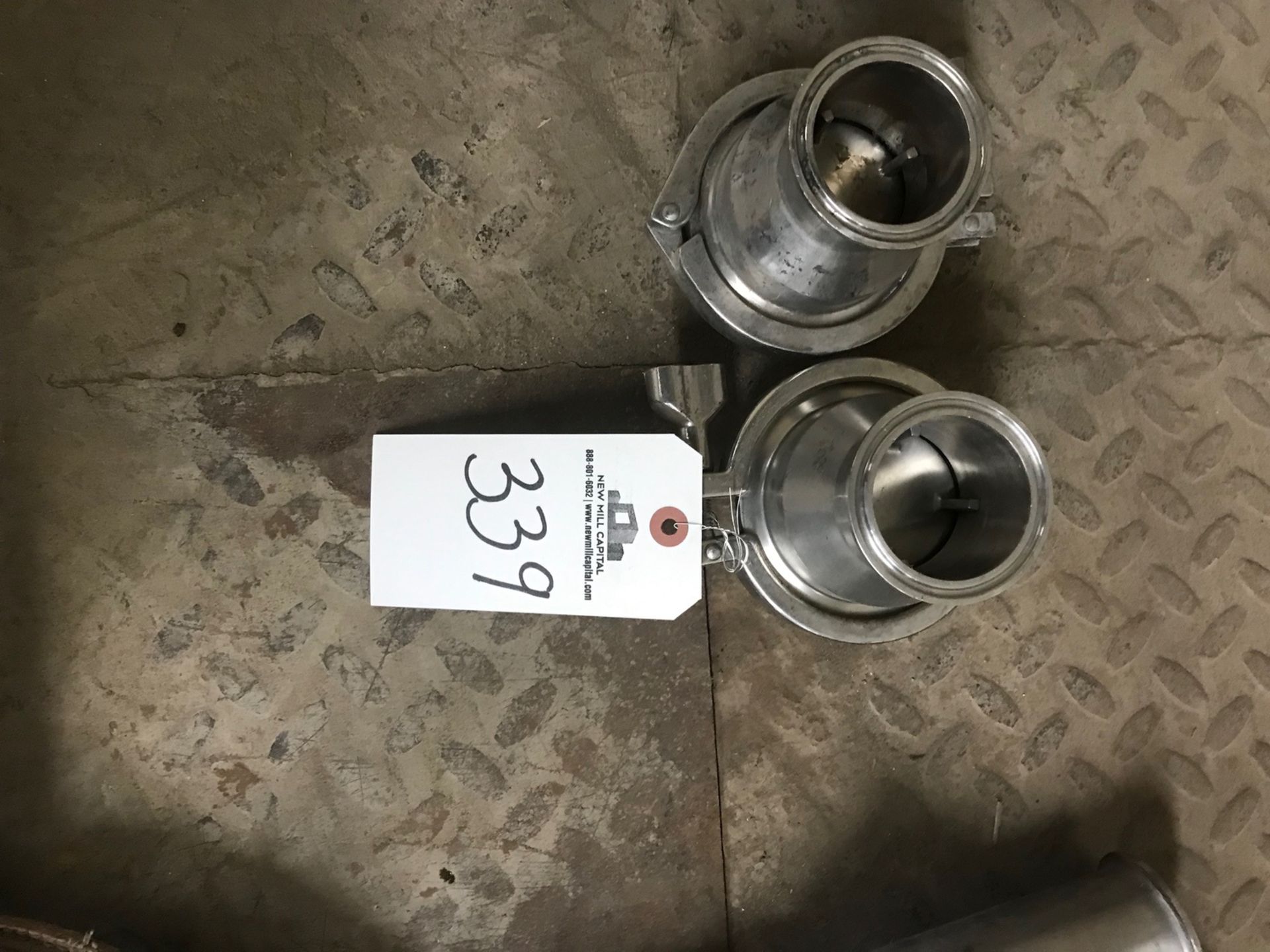 (2) 2" Plug Valves