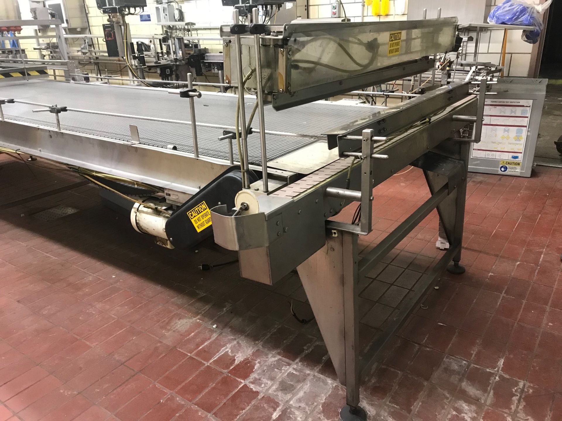 Dyco Stainless Steel Debagging Table, 48" Conveyor, 16.5'long - Image 2 of 2