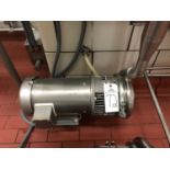 Stainless Steel Centrifugal Pump, 3HP, Stainless Steel Motor, 2" inlet & 1.5" outlet