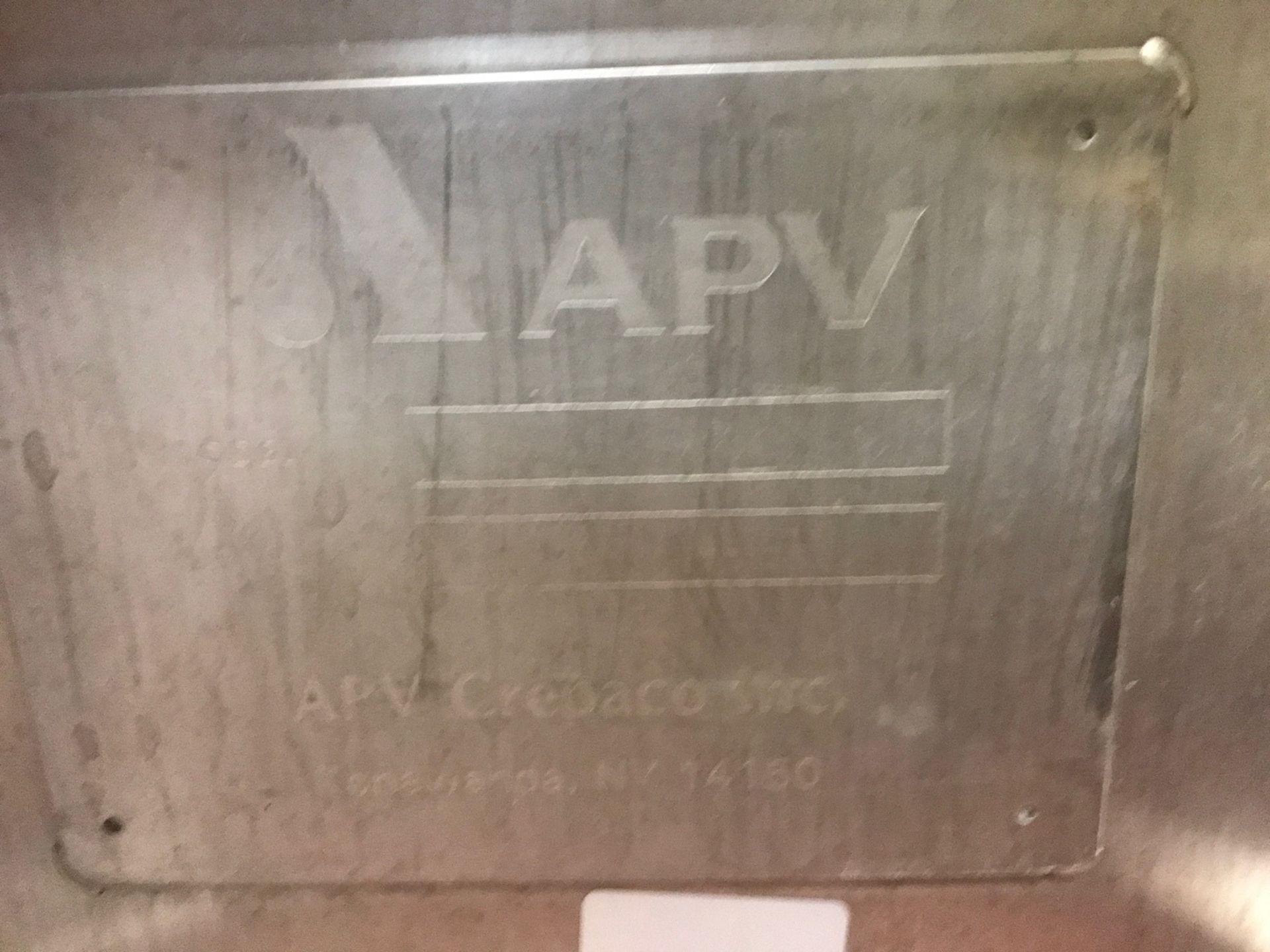 APV Model SR230-S Stainless Steel Tie Bar Plate Heat Exchanger, 2.5" Connections - Image 2 of 2
