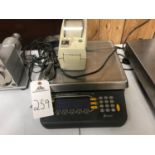 Weightronix Stainless Steel Scale with Zebra Printer