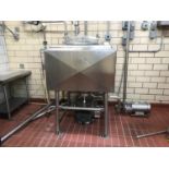 100 Gallon Jacketed Liquifier, 15HP