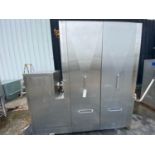 Alfa Laval/Hoyer Model KF12000XC, Stainless Steel Single Barrel Continuous Ice Cream Freezer, Serial