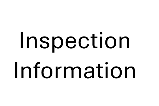 Auction Inspections - By Appointment Only