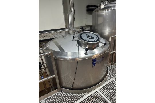 2017 Quality Tank Solutions 20 BBL 2-Vessel Stainless Steel Brewhouse - Mash/Lauter | Rig Fee $12500 - Image 7 of 17