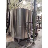 DME 30 BBL Hot Liquor Jacketed Stainless Steel Brewery Tank w/Piping (S/N:B4616-10) (SEE CUT