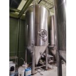 DME 30 BBL Fermentation/Uni Tank Vessels (Jacketed & Insulated) w/Piping, Dwyer Controller &
