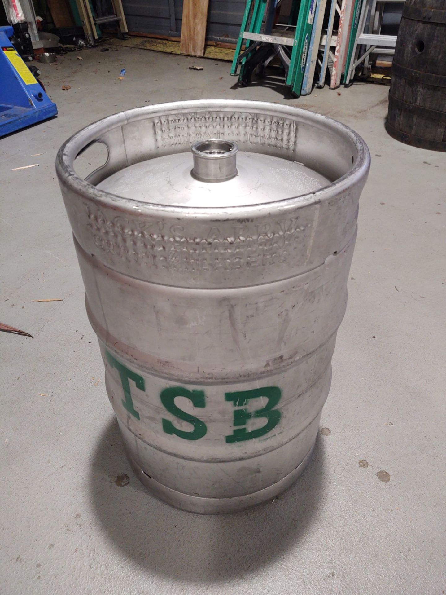 (5) 1/2 Barrel Kegs (ALL EMPTY) (BEING SOLD BY THE PIECE - QUANTITY x PRICE)