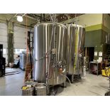 DME 30BBL Brite Beer Tank w/Piping, Temperature Controller & Accessories (S/N's: B4616-40A)