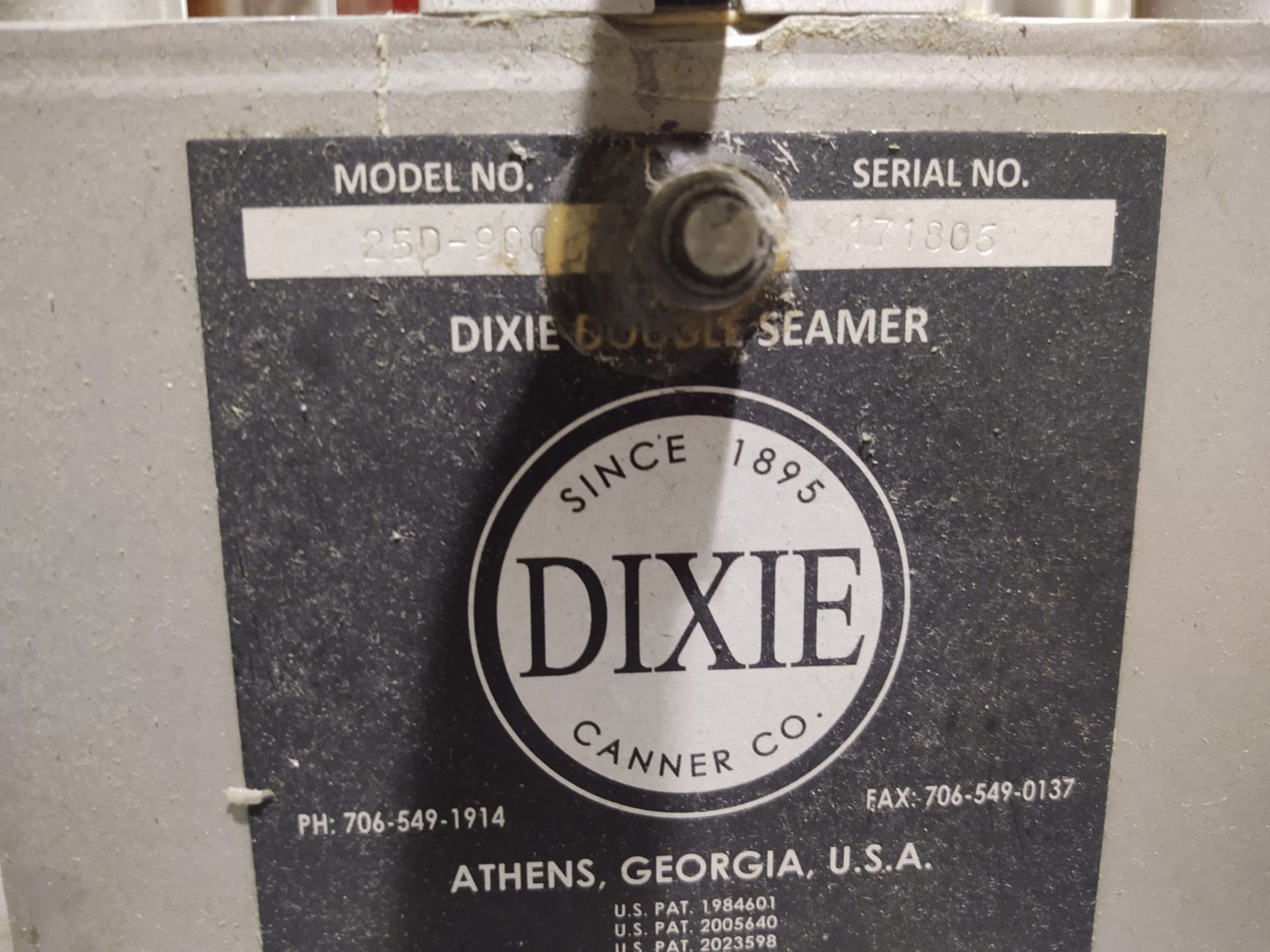 Dixie Single Canner #25D w/Baldor 1/4HP, Single Phase Motor - Image 2 of 2