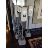 {LOT} (3) Betco Clarion Touch Free Hand Sanitizer Dispensers