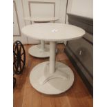 (4) Portable 31" Round Wood Cocktail Tables (BEING SOLD BY THE PIECE - QTY x PRICE)