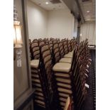 (50) American Chair and Seating Metal Framed Upholstered Seat and Back Stacking Chairs (BEING SOLD