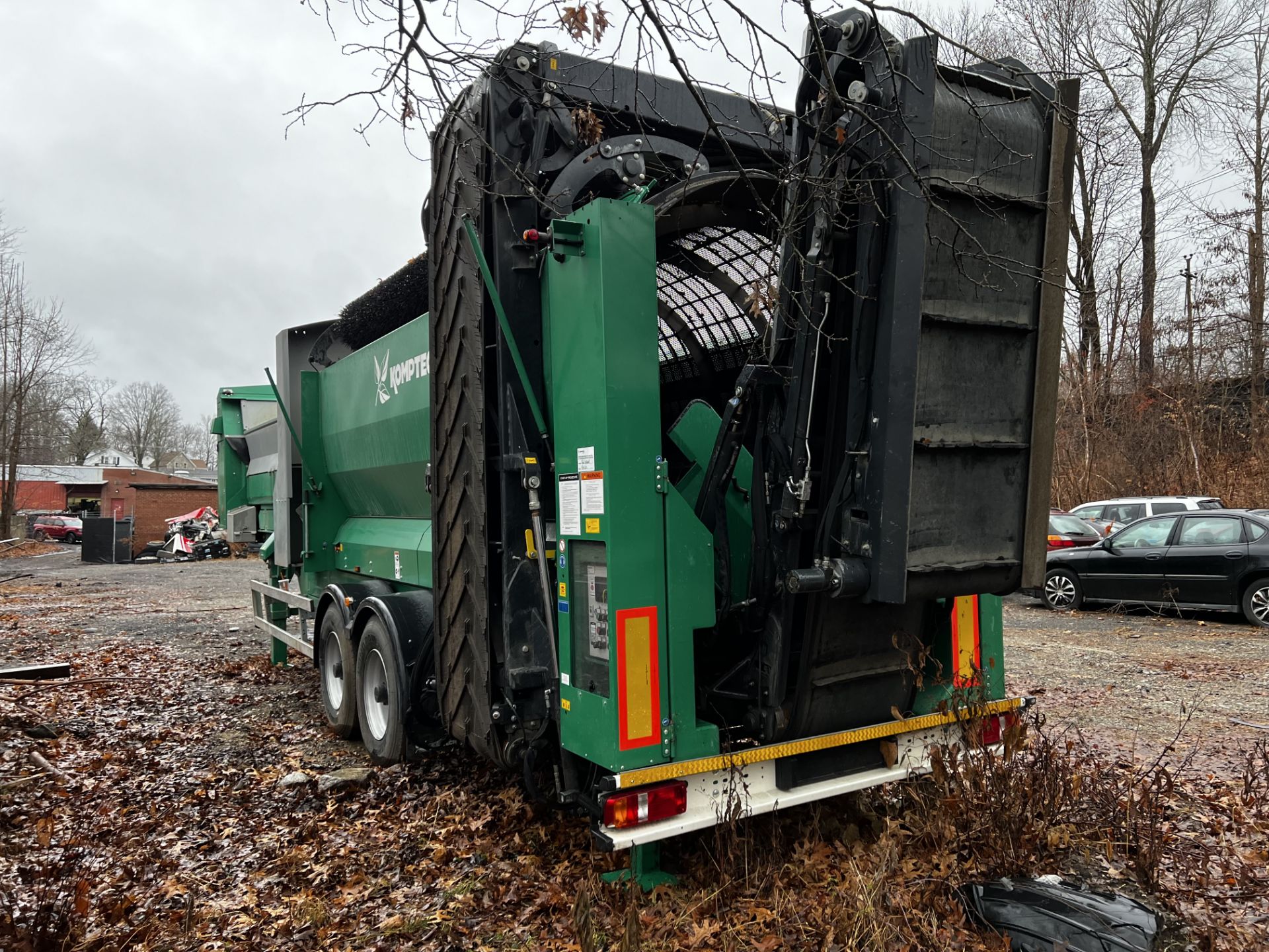 2021 Komptech Nemus 2700 Towable Drum Screen with Hydraulic Drive, Tandem Axle, 74kw, GVW: 22,000kg, - Image 7 of 10